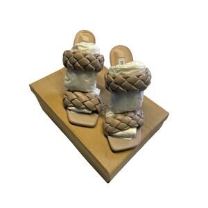 Steve Madden Kenley Taupe Heels size 9.5